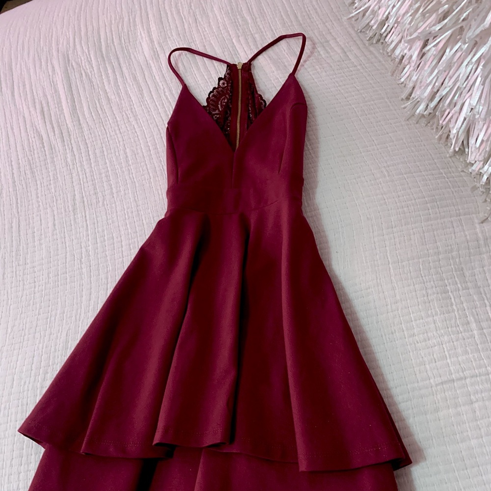 Dark red/purple dress